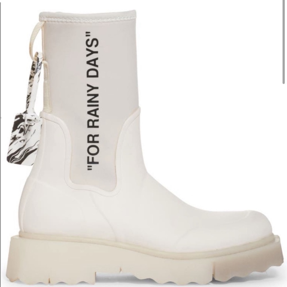 Off White For Rainy Days Rain Boot